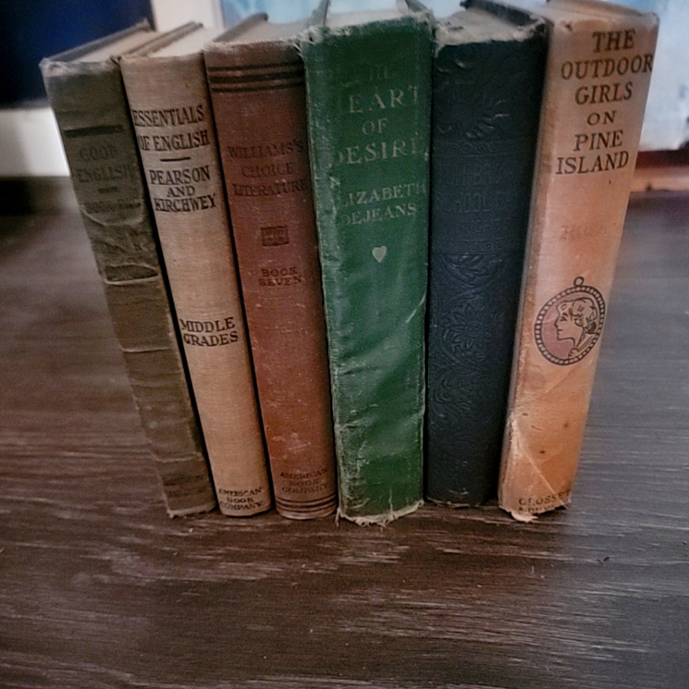 Old Vintage Books Lot